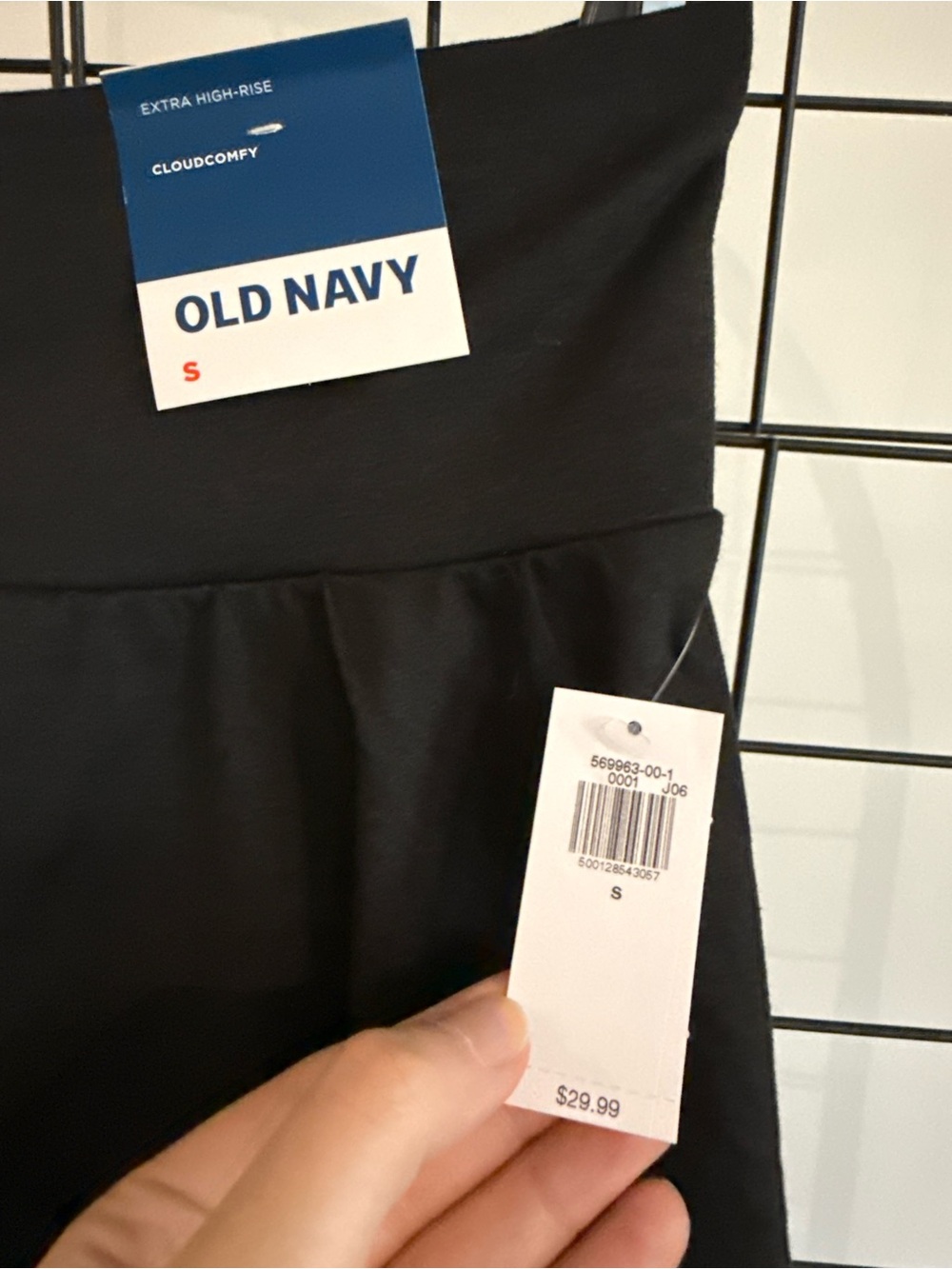Old Navy Black A-Line Skirt
